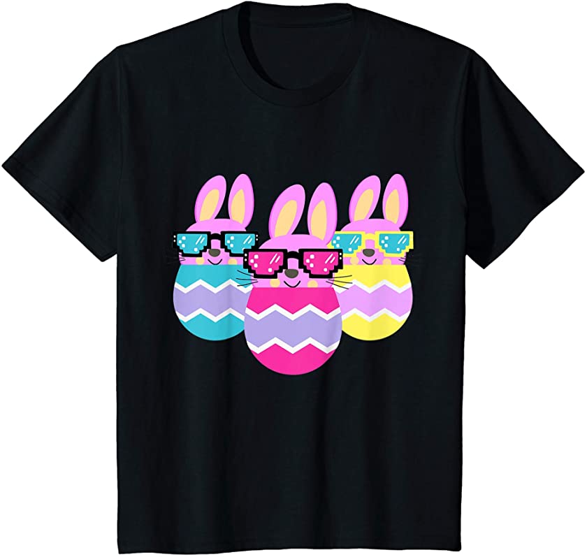 Kids Hip Hop Bunny Easter Kids T-Shirt