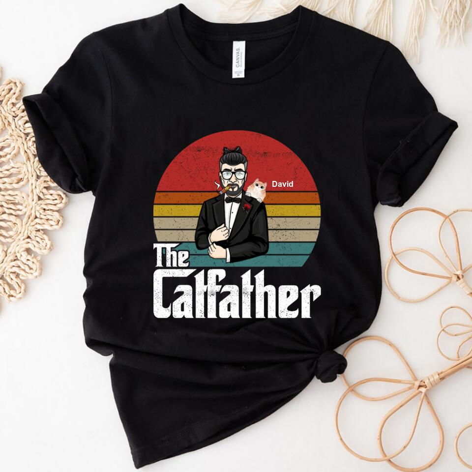 Personalized The Cat Father, Best Gift For Cat Dad Women Shirt – Trending Personalized