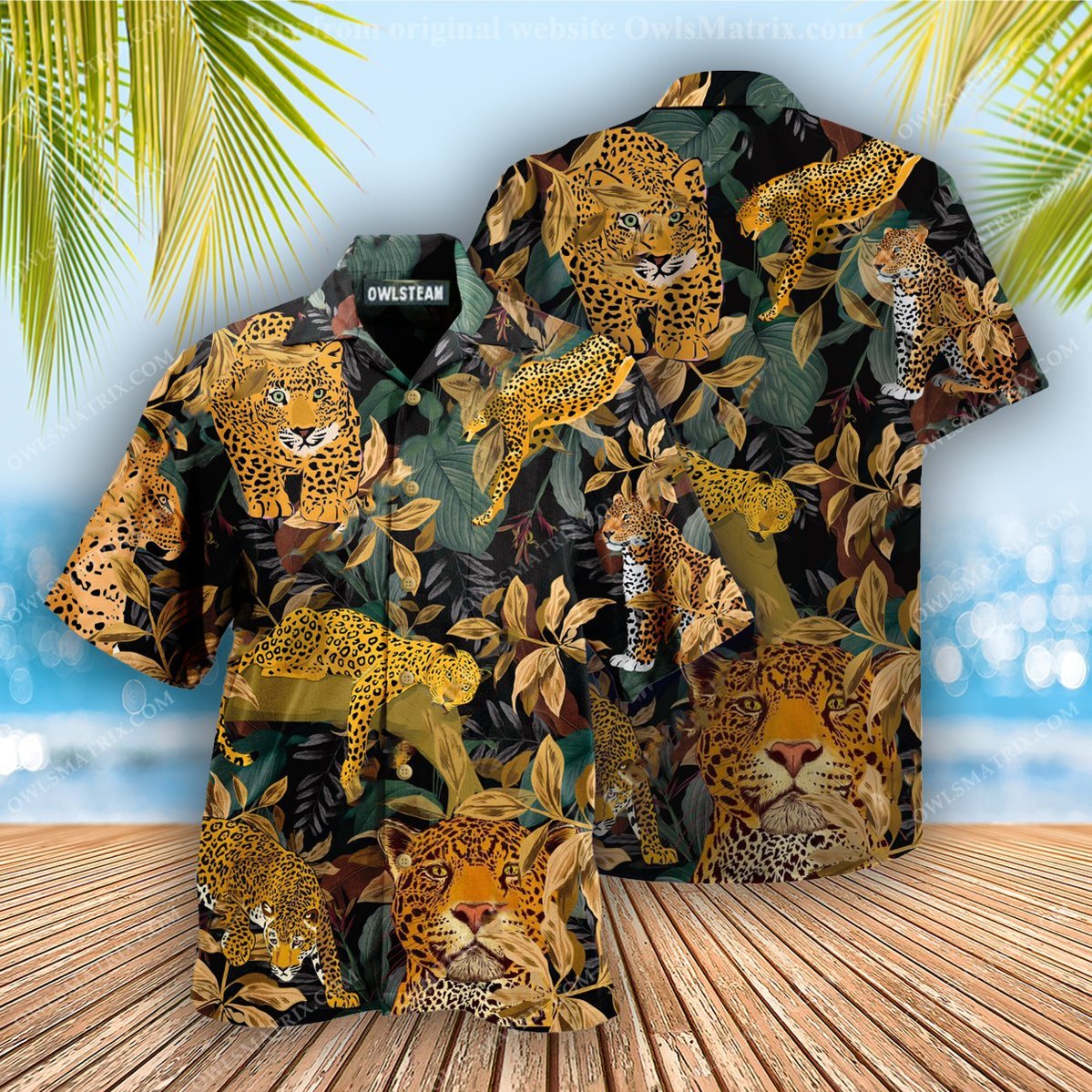 Animals Leopard Natural Print Edition – Hawaiian Shirt