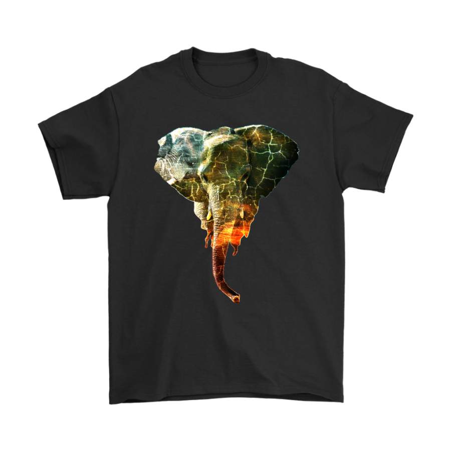 Thunder Elephant T-Shirt – Animal Face T-Shirt