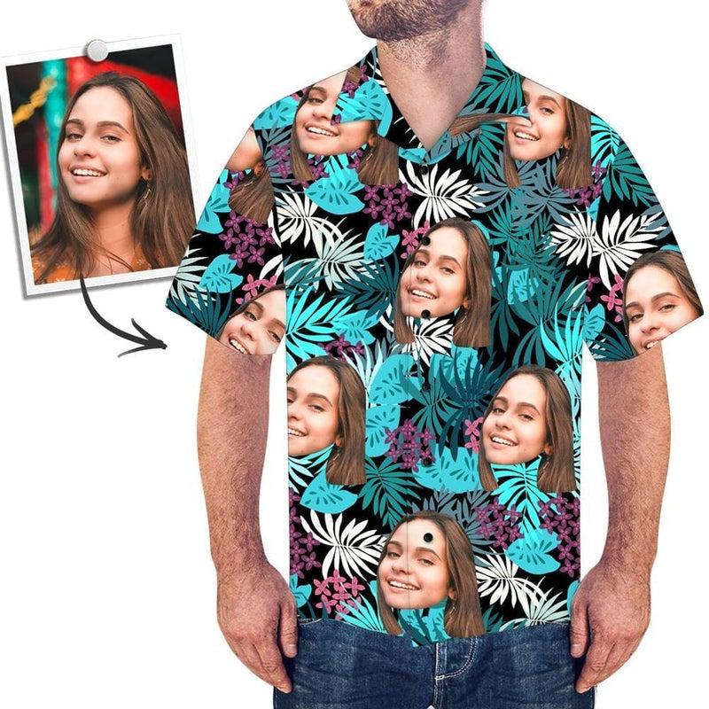 Tropical Custom Photo Hawaiian Shirt – For Men And Women