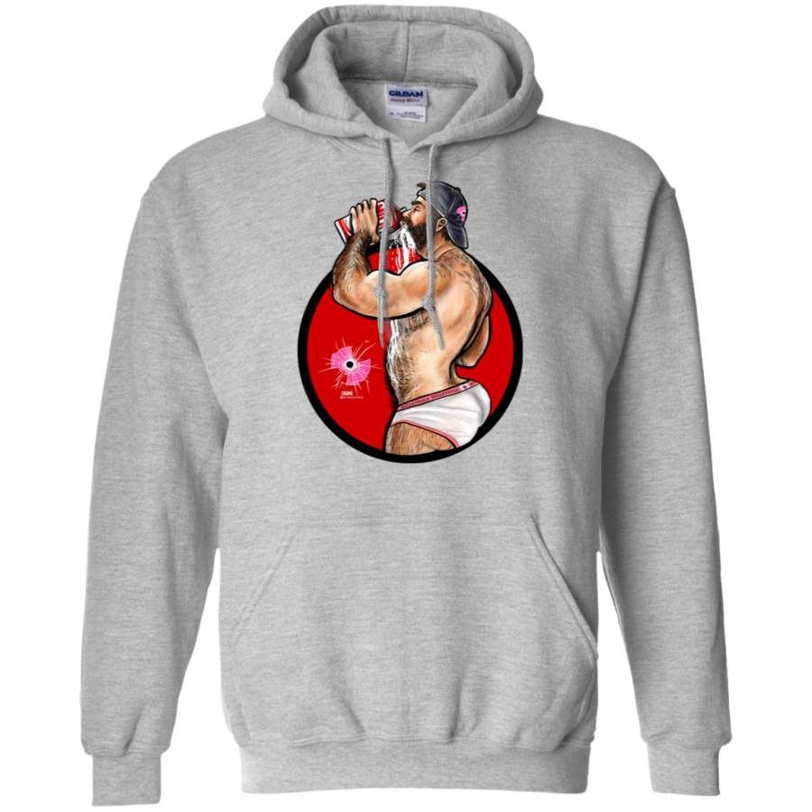 AGR Bullethole Thirsty Milk does a booty good – Undies Gildan Pullover Hoodie