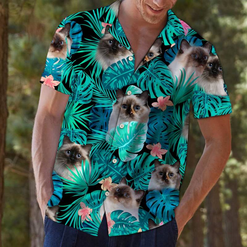 Tropical Birman Hawaiian Shirt Ha91477