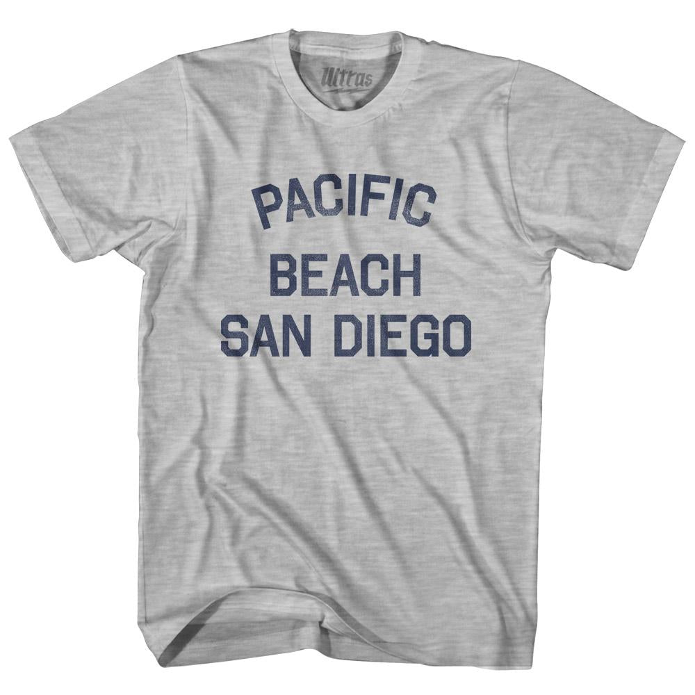 California Pacific Beach, San Diego Womens Cotton Junior Cut Vintage T-shirt