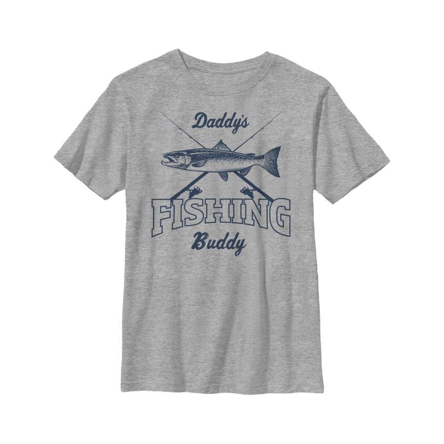 LOST GODS Boy’s Father’s Day Fishing Buddy T-Shirt