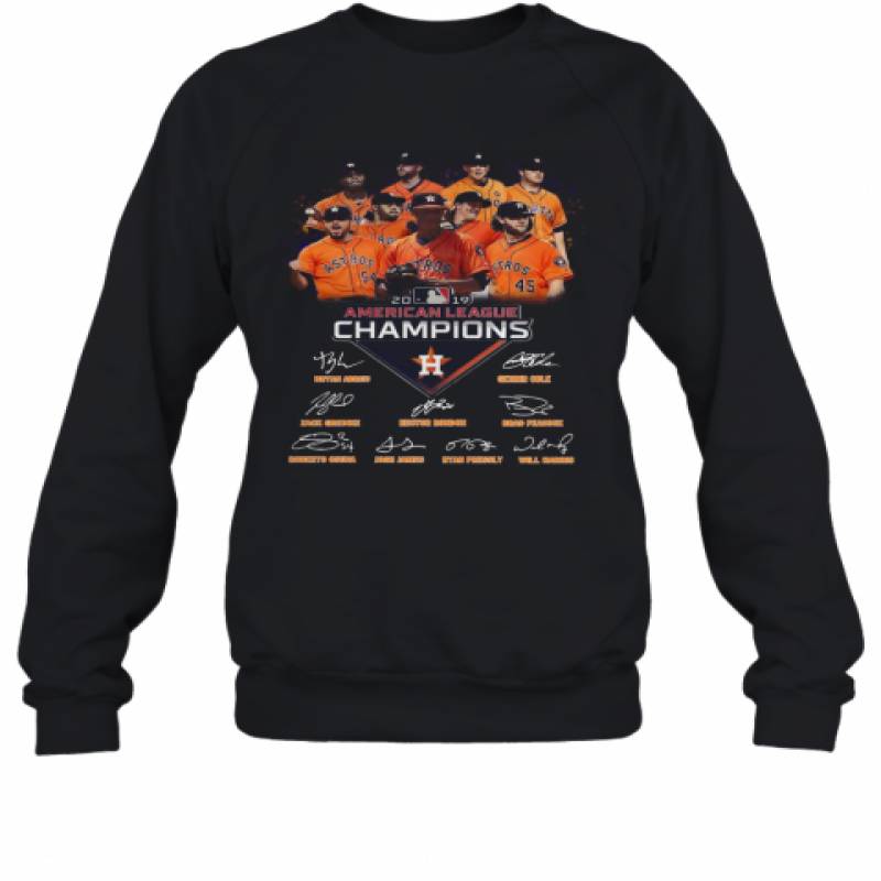 Houston Astros 2019 American League Champions Signature Sweatshirt