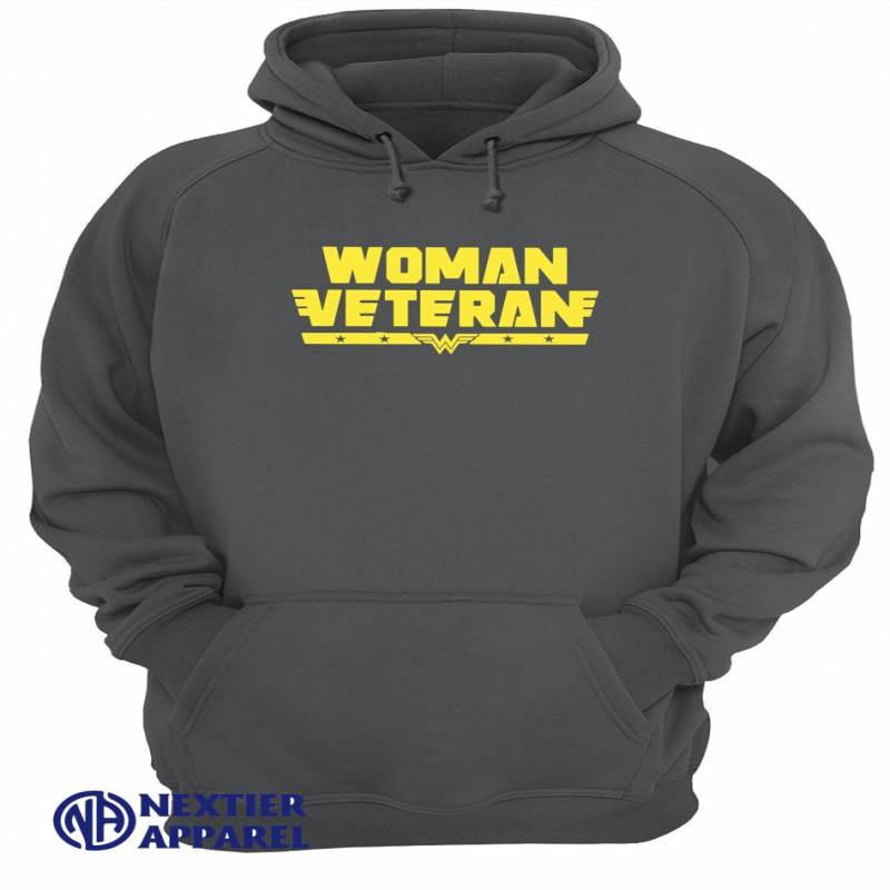 Women Veteran shirt Unisex Hoodie