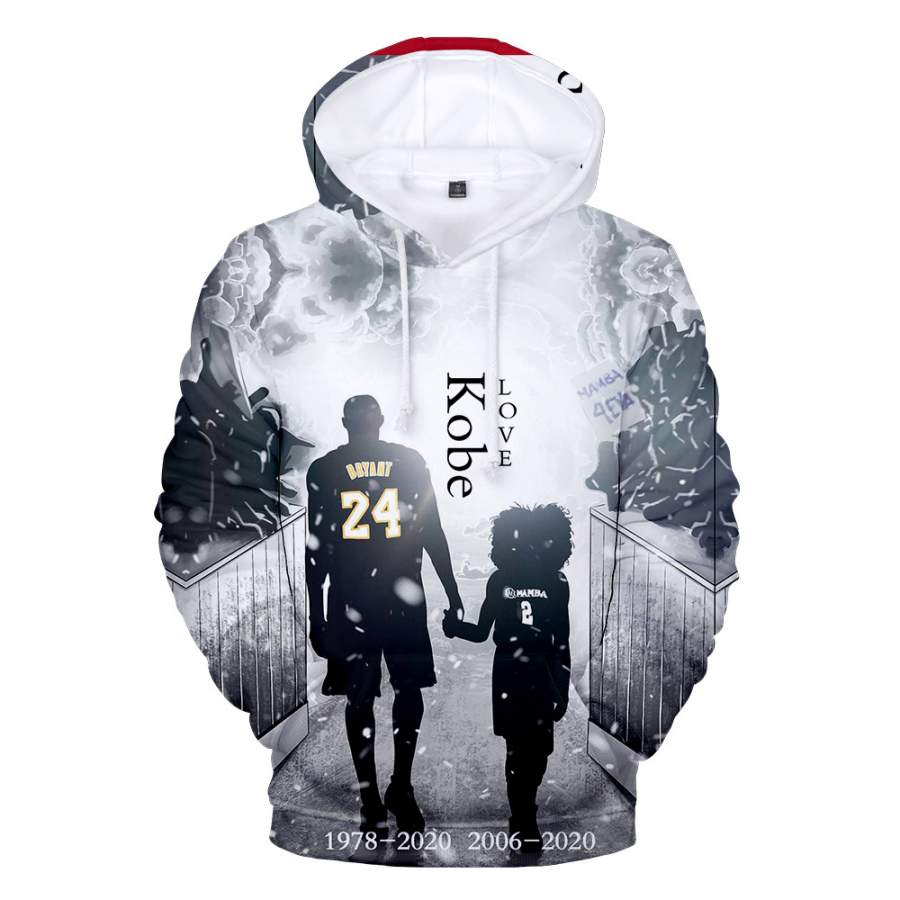 Kobe Bryant and Gigi Bryant Unisex Hoodie