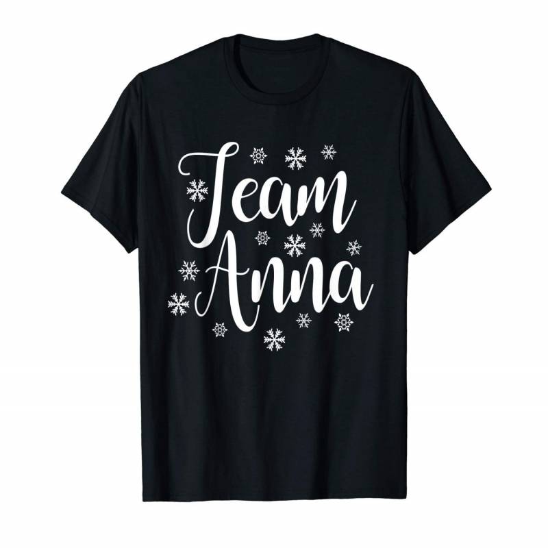 Team Anna With Snowflakes T-shirt