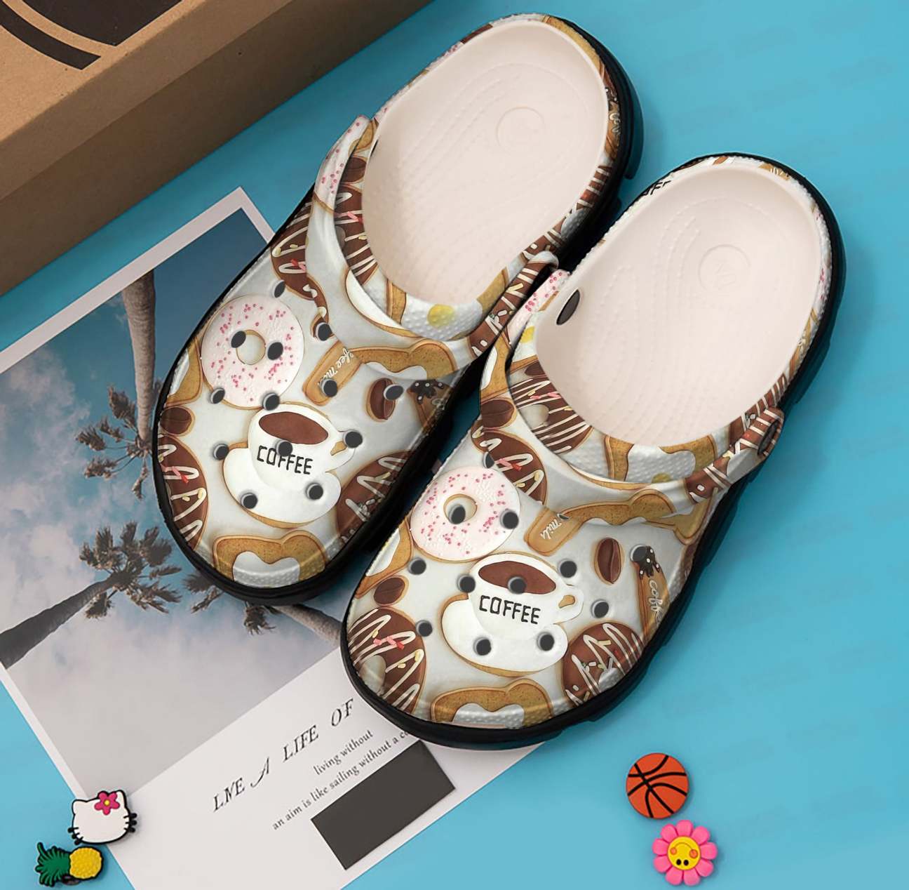 Coffee Personalized Clog, Custom Name, Text, Color, Number Fashion Style For Women, Men, Kid, Print 3D My Favorite