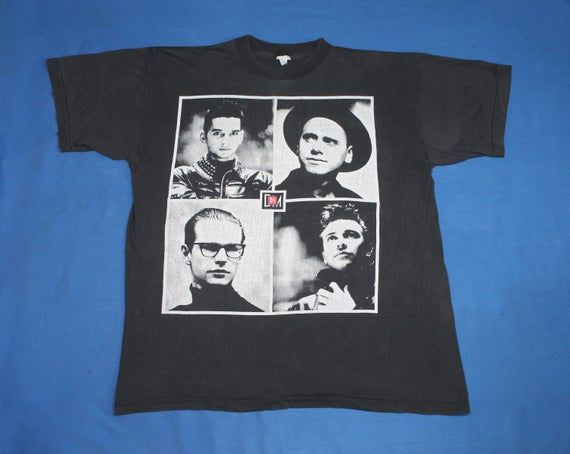 80S Depeche Mode Shirt British Electronic Rock Band Electronic Rock Dance Music Men S Size 2X Shirt