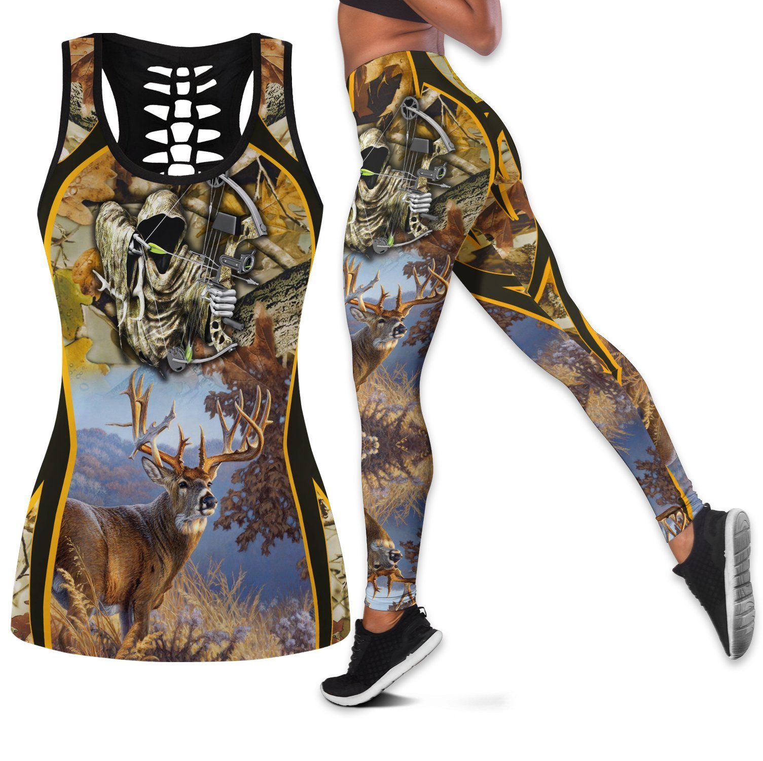 Bow Hunter Legging Anh Tank Top All Over Print