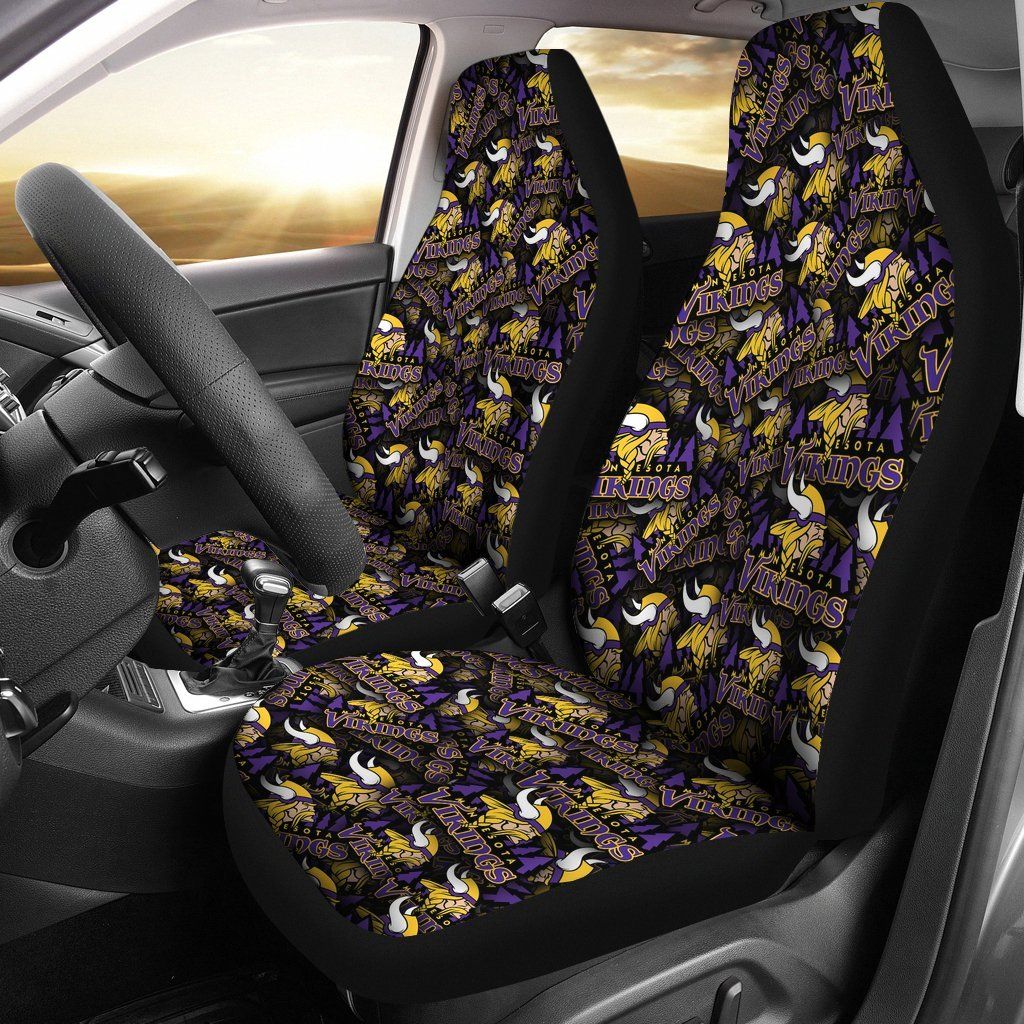 Minnesota Vikings Car Seat Covers v6