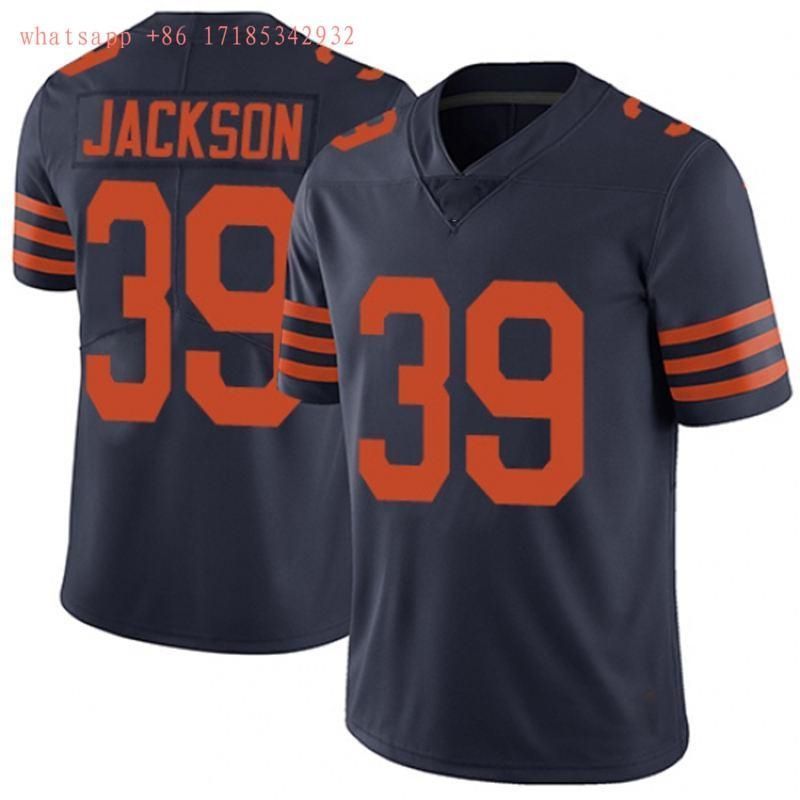 Chicago Bears Steven Jackson #39 NFL 2020 Black Jersey Jersey