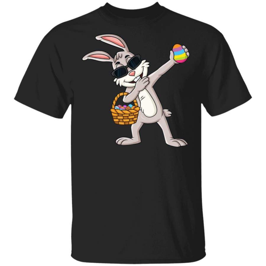 Dabbing Rabbit Easter Day Eggs Dab Funny Easter shirts