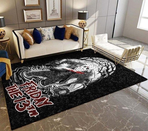 Jason Voorhees Friday The 13Th Rug