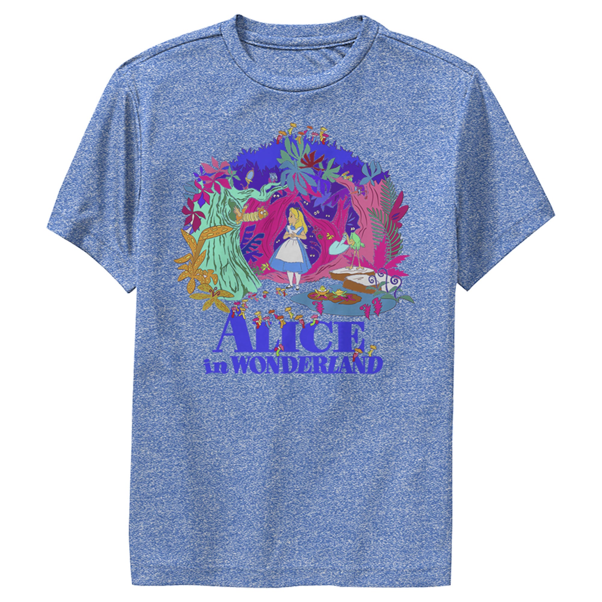 Boy’S Alice In Wonderland Alice In Colorful Scary Forest Performance Tee