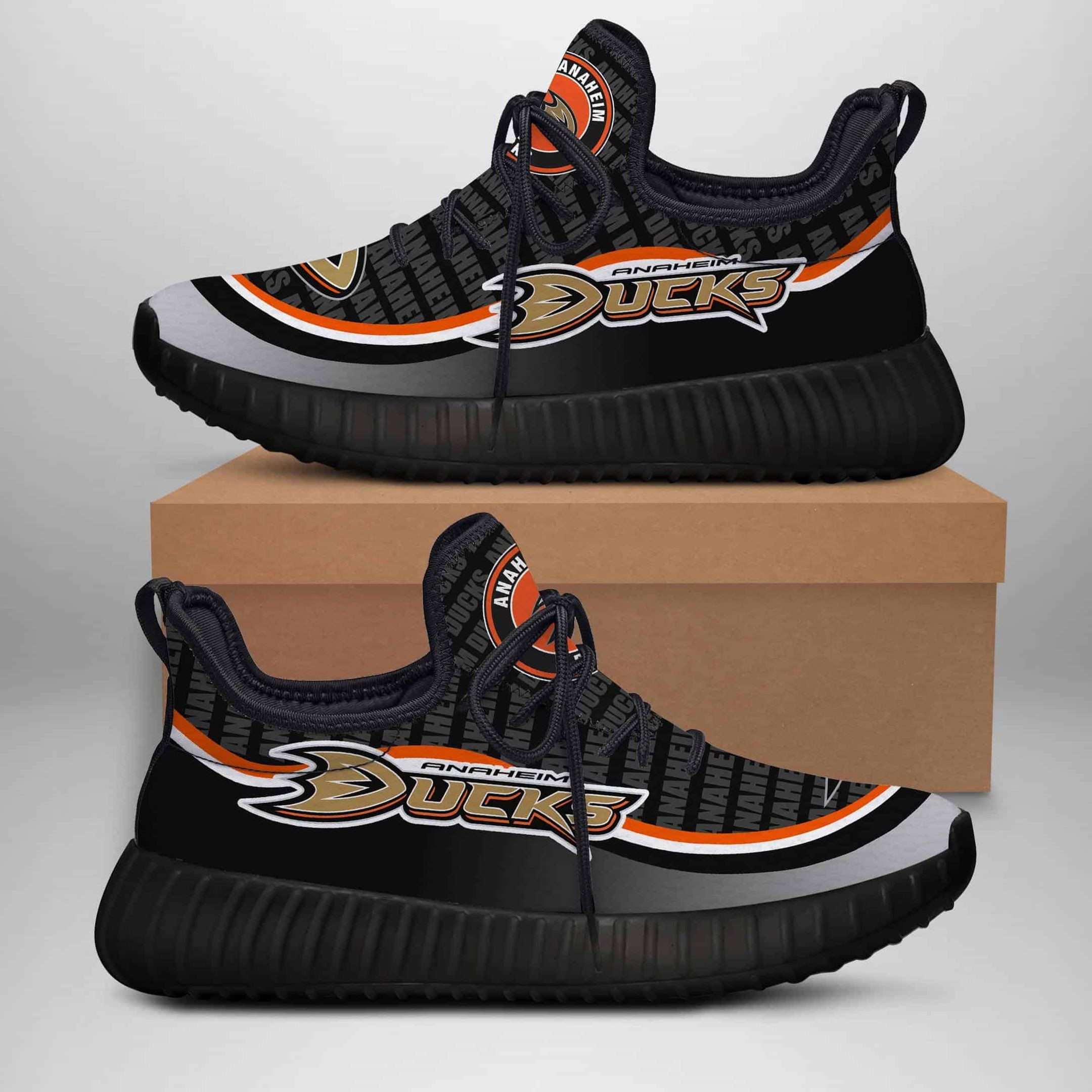 Anaheim Ducks Custom New Yeezy Sneaker