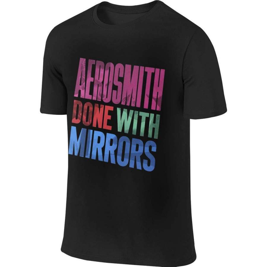 Aerosmith Done with Mirrors Men’s Fashion Short Sleeve T Shirt,Shirt