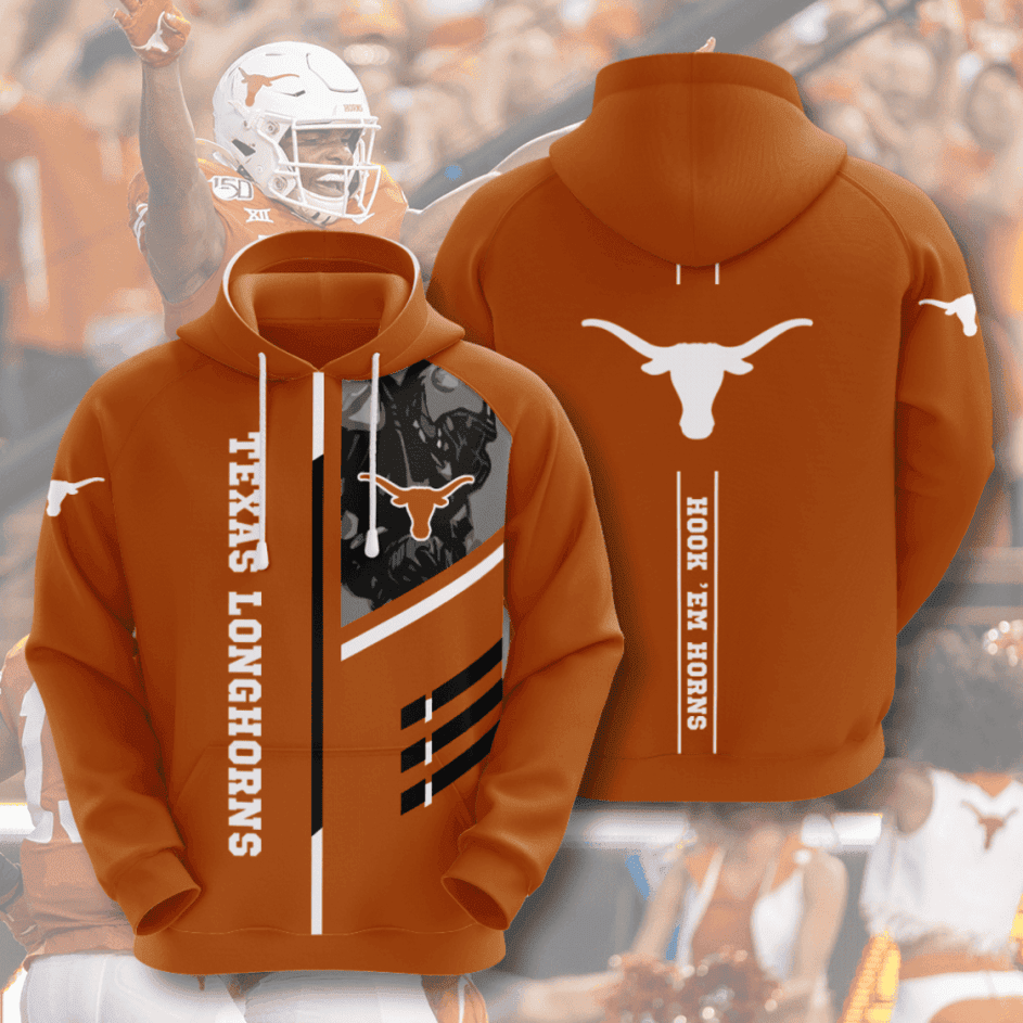 Texas Longhorns American Football Hoodie & Zip Hoodie