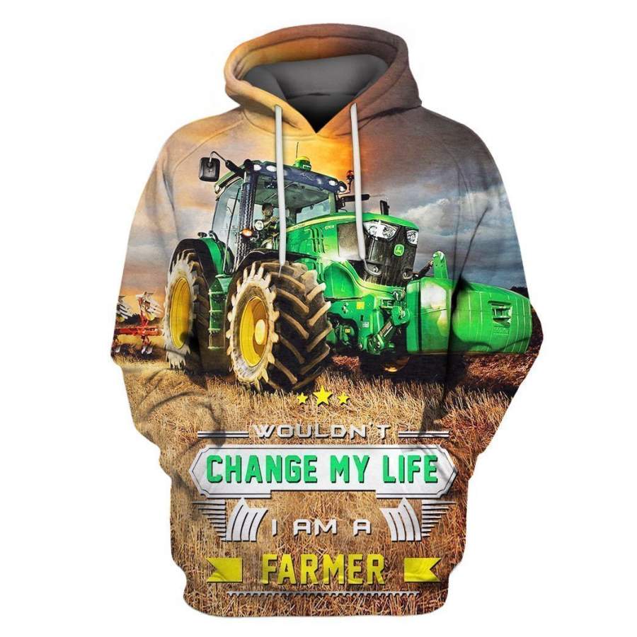 3D AOP Farmer Hoodie