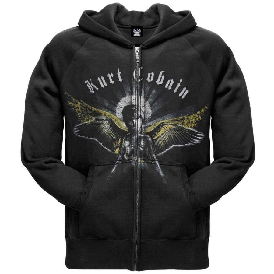 Kurt Cobain – Angel Zip Hoodie