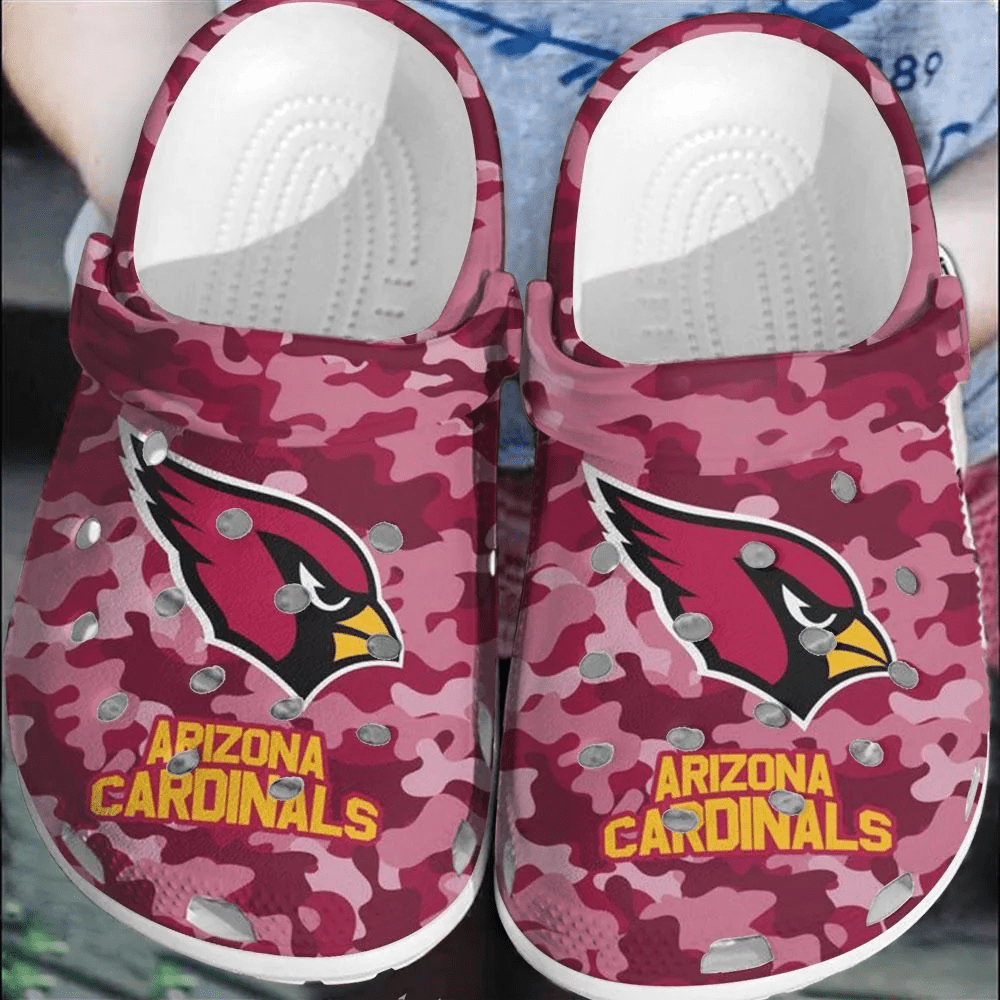 NFL Arizona Cardinals Football Crocss Crocband Comfortable Shoes Clogs For Men Women