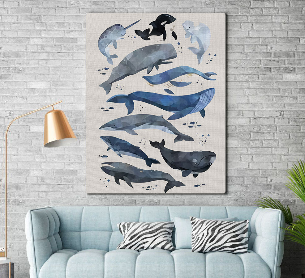 Whale Canvas Dc220114Cv