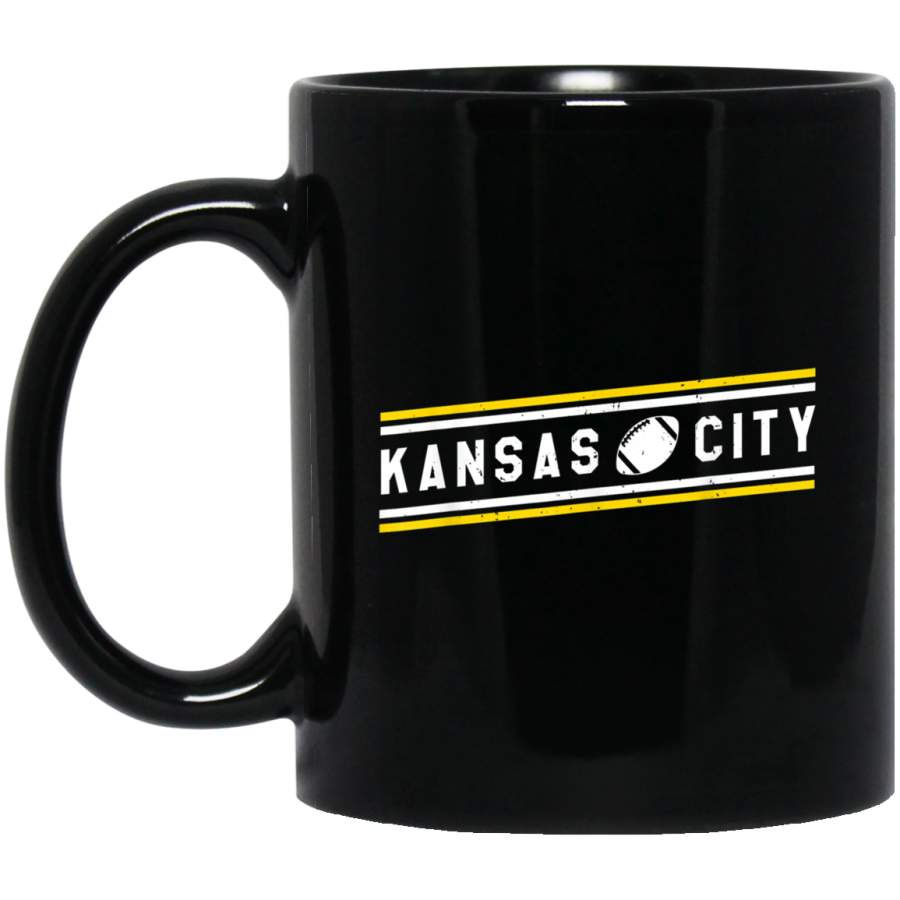 Retro Kansas City Vintage Football Graphic Mug