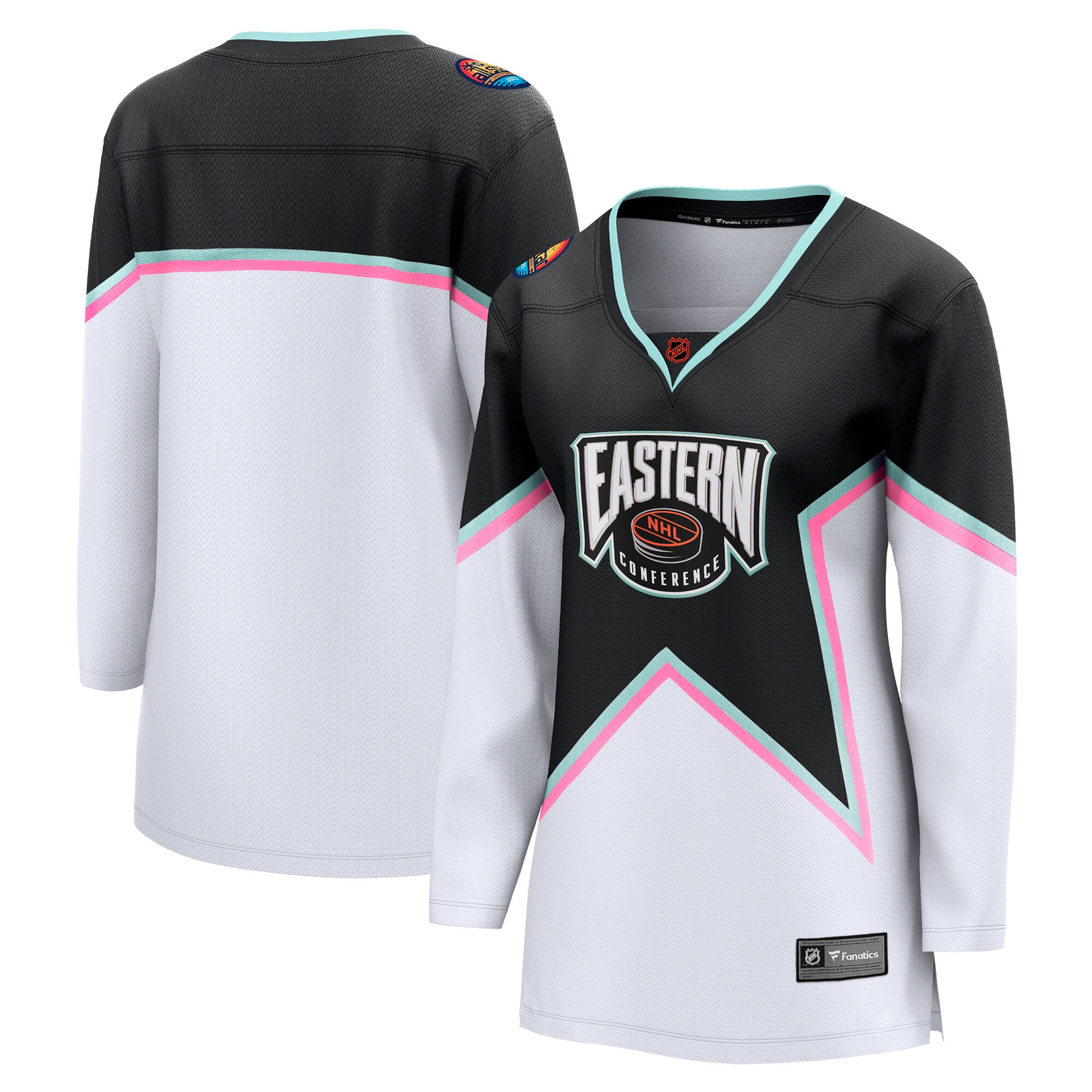 Women's Black 2023 NHL All-Star Game Eastern Conference Breakaway Jersey