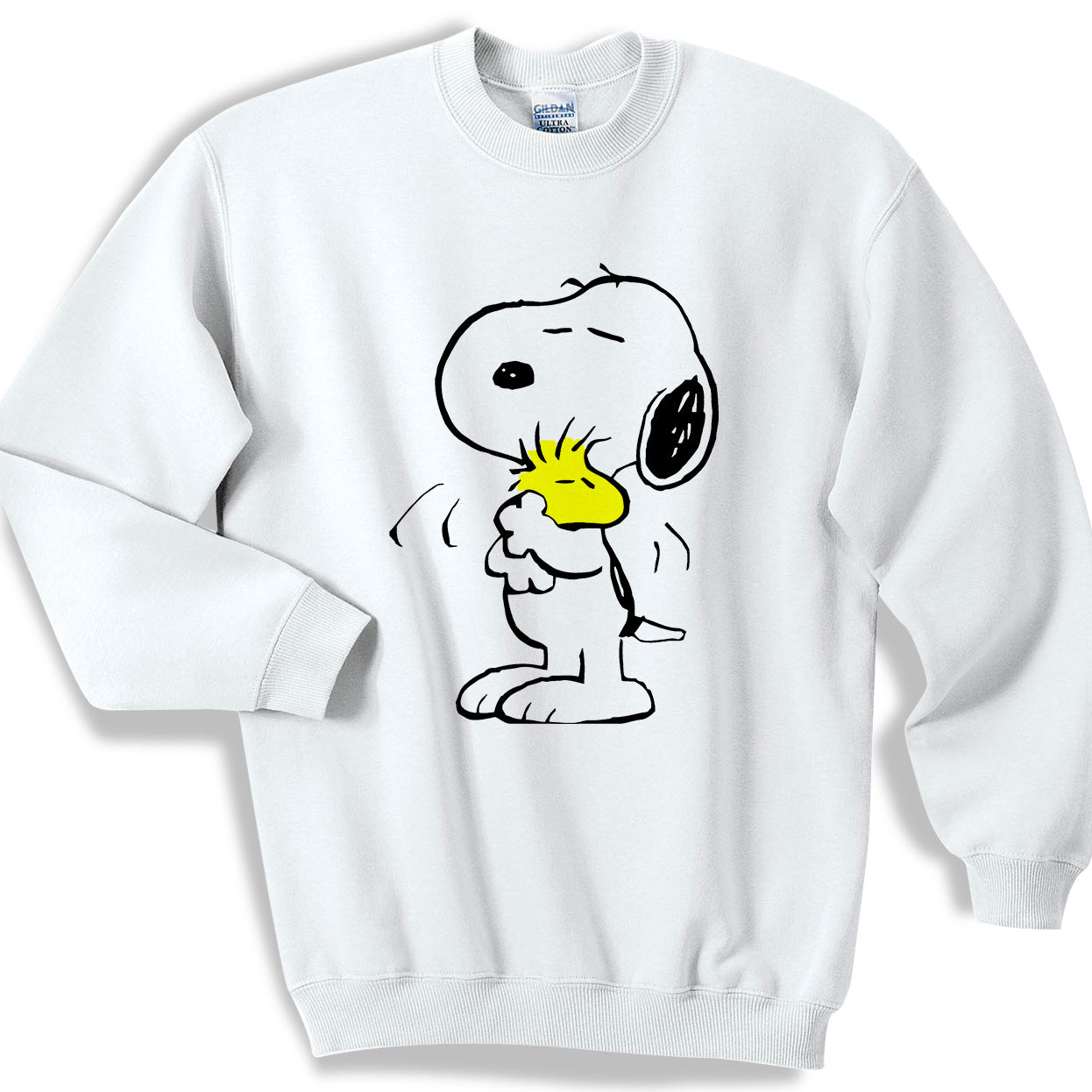 Snoopy Peanuts Cartoon Happy Cute Sweater Sweatshirt - EmprintsTOP