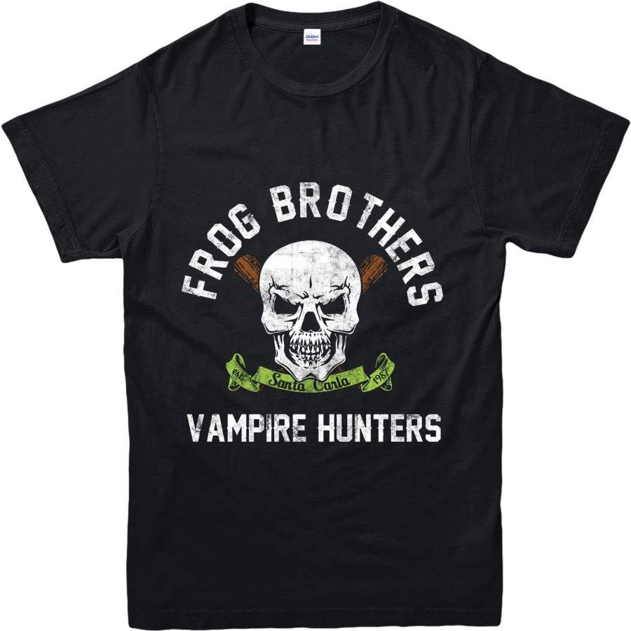 Frog Bros Men’S Cotton T-Shirt, Frog Bros Vampire Hunter