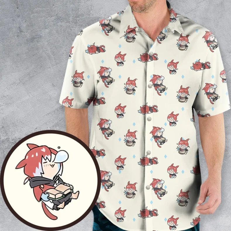 Crystal Exarch Final Fantasy Hawaiian Shirt