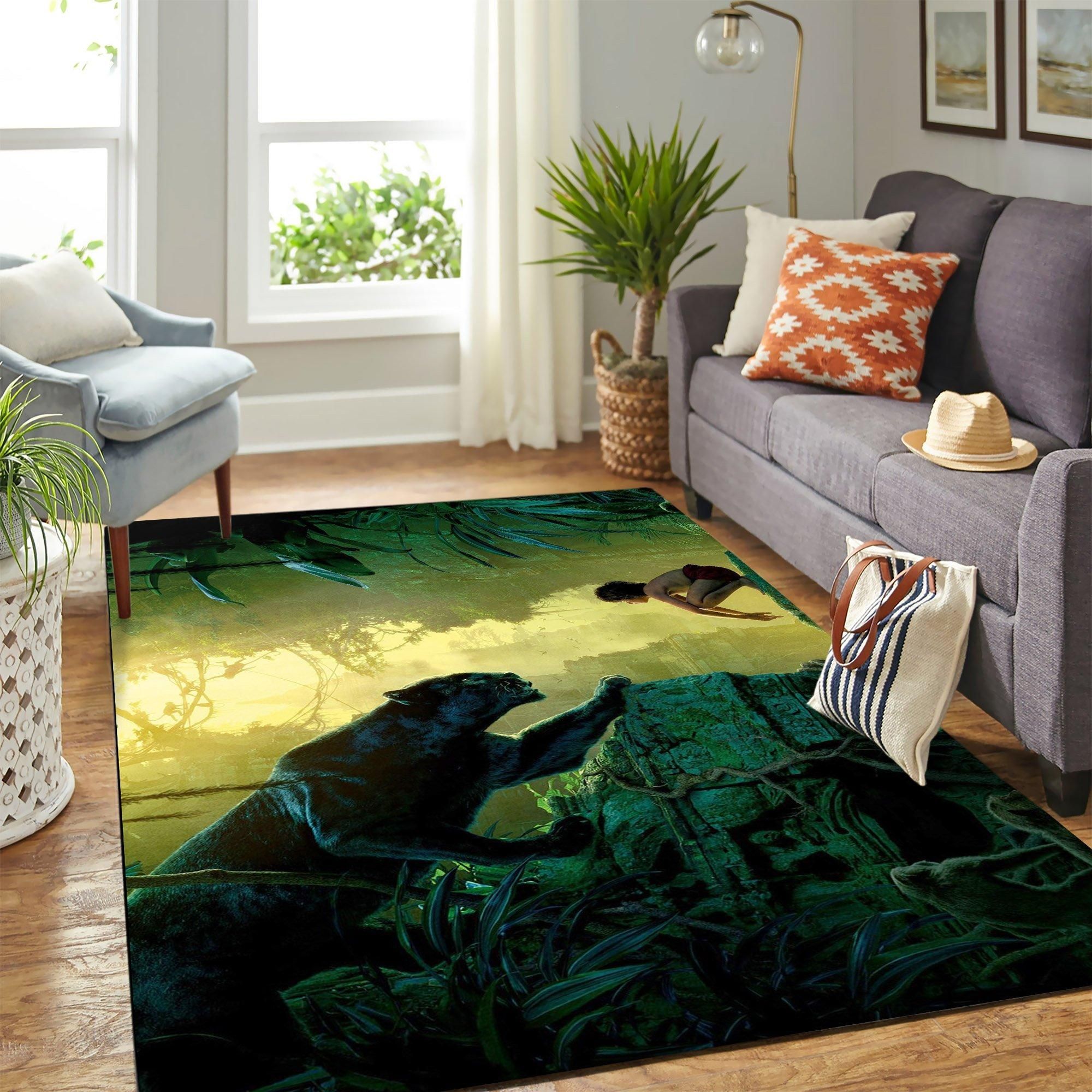 The Jungle Book Area Rug Geeky Carpet – home decor – Bedroom Living Room decor