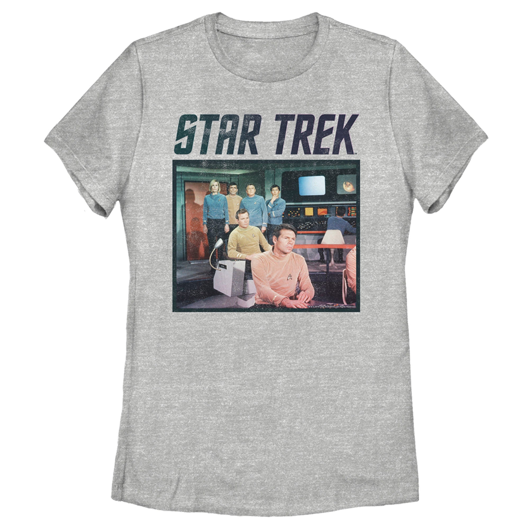 Women’S Star Trek: The Original Series Enterprise Crew Poster T-Shirt