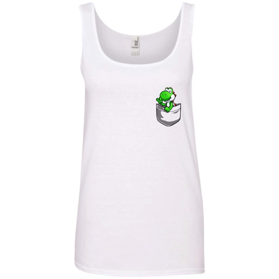 AGR Pocket Yoshi Tshirt Ringspun Tank Top