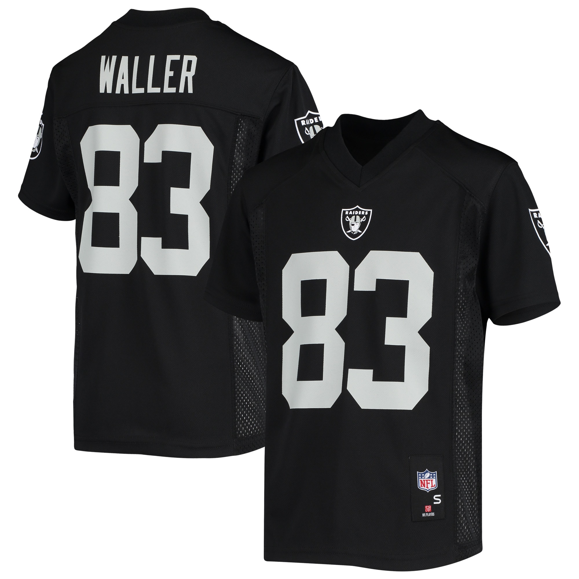 Youth Las Vegas Raiders Darren Waller Black Player Jersey