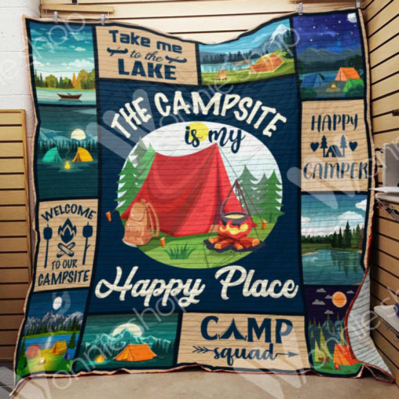 Camping Lake Blanket OCT2502 81O51