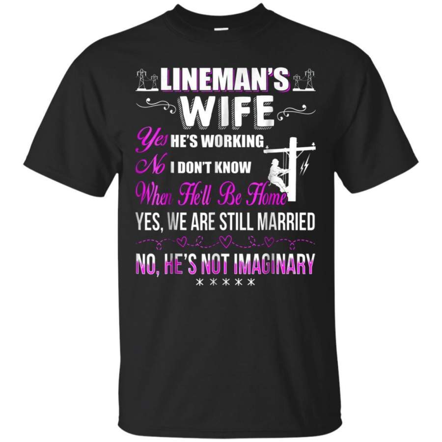 AGR Lineman Wife Shirt Lineman Wife Tshirt Jaq T-shirt