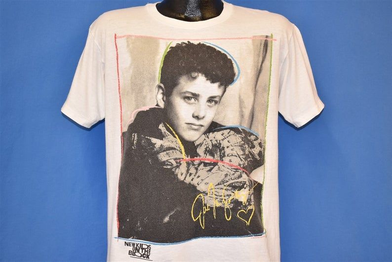 80S Joey Mcintyre New Kids On The Block Nkotb Shirt