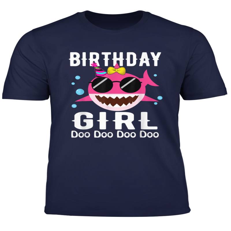 Birthday Girl Shark Doo T Shirt Funny Birthday Girl Doo Gift