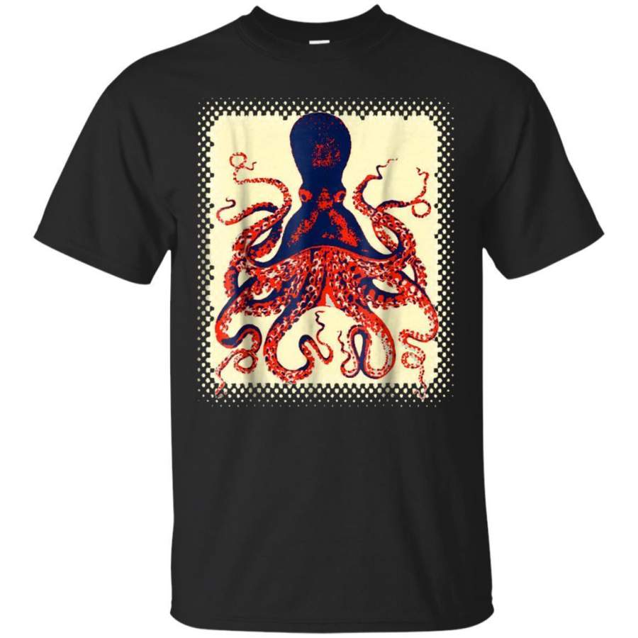 AGR Kraken Sea Monster Giant Octopus Tentacles Tshirt Jaq T-shirt