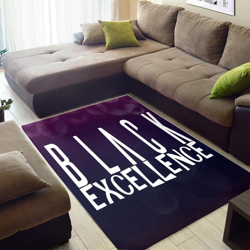 Trendy African Rug Cute Afro American Melanin Afro Woman Black Exellence African Style Area Rug African Living Room Decor BPS4201