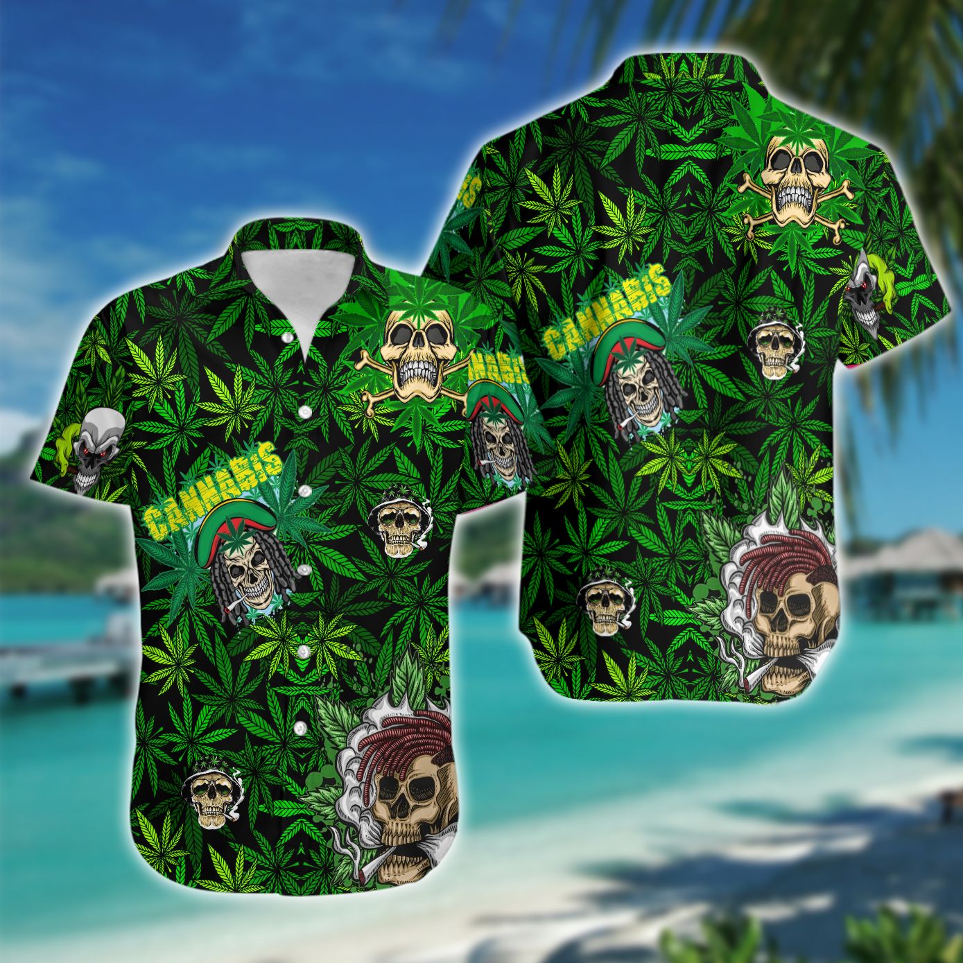 Skull Hawaii Shirt Ha65197