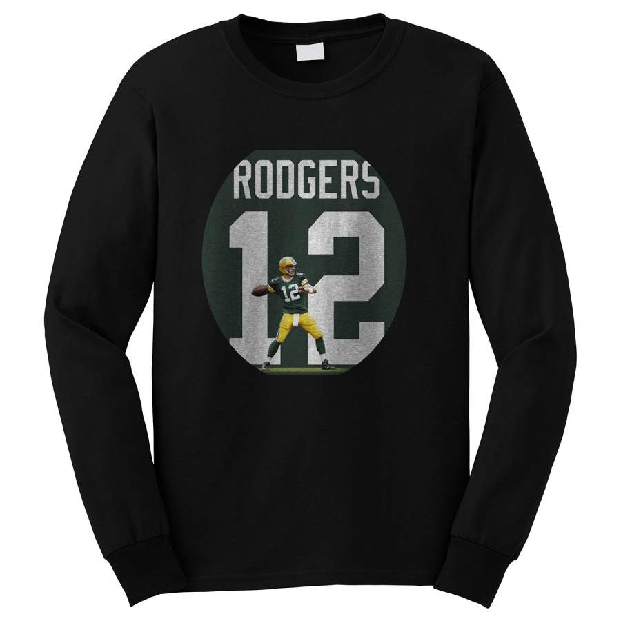 AARON RODGERS GREEN BAY PACKERS Long Sleeve T-Shirt