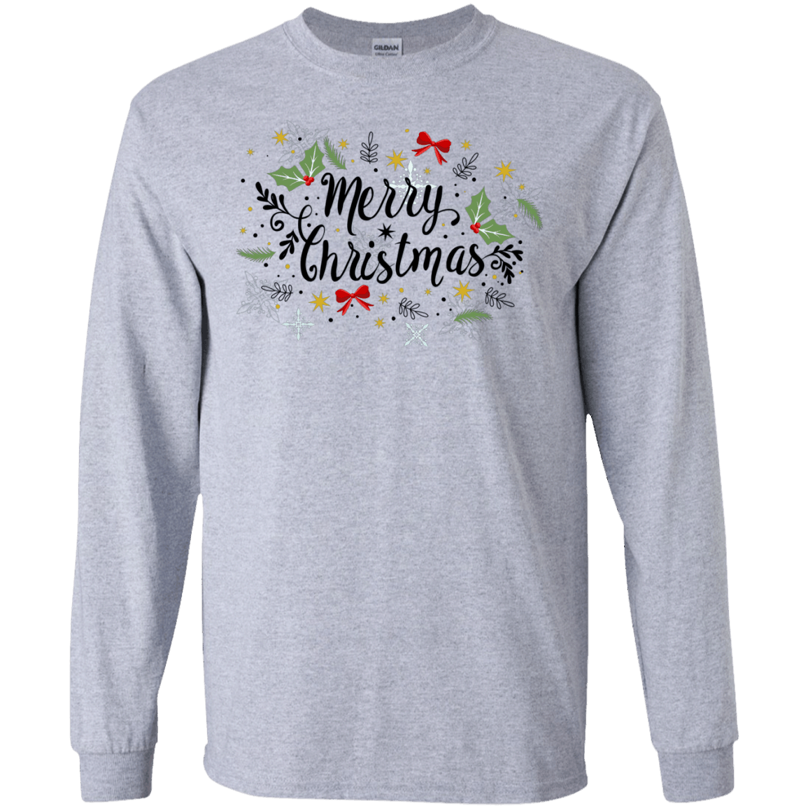 Buy Merry Christmas Decorative Ls Shirt/Hoodie/Sweatshirt