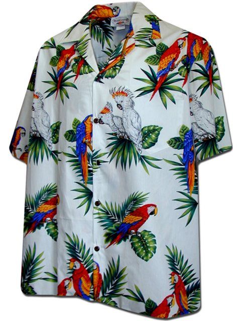 Parrot Multicolor Best Design Hawaii Shirt Ha26883