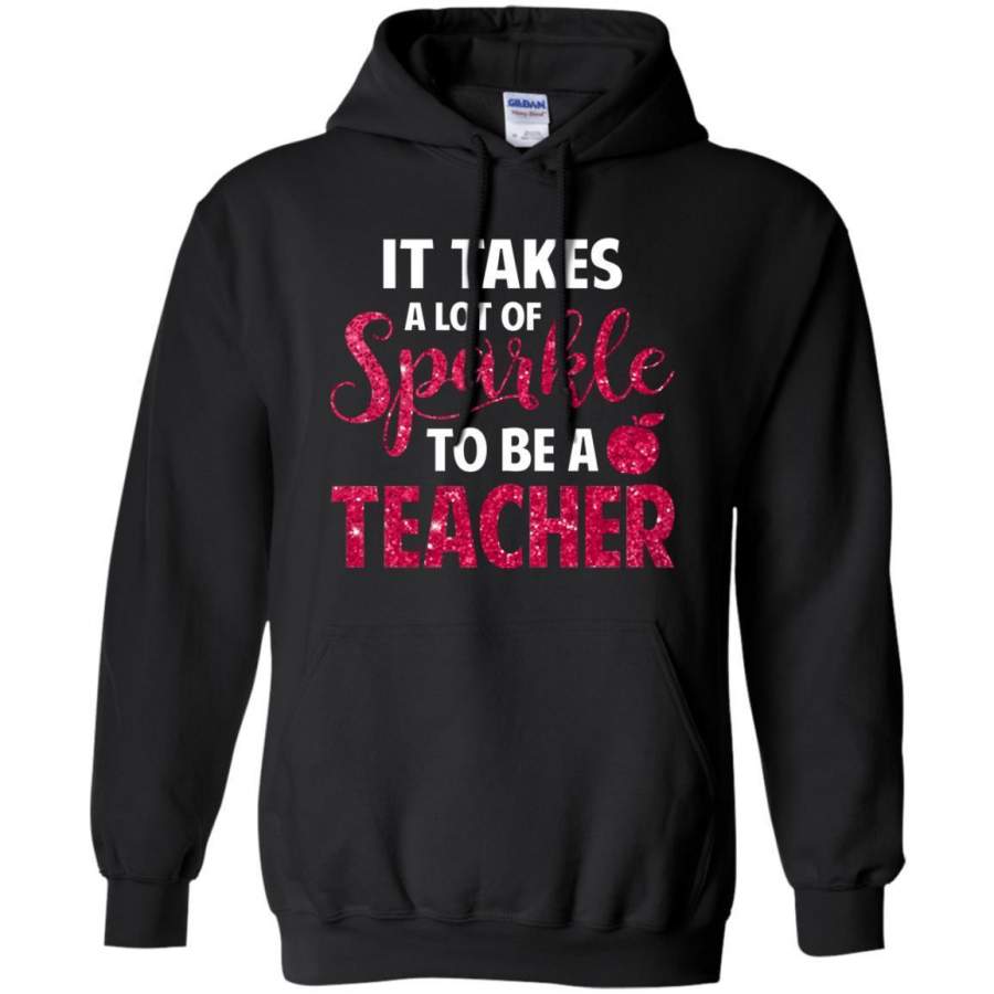 AGR It Takes A Lot Of Sparkle To Be A Teacher Shirt Hoodie