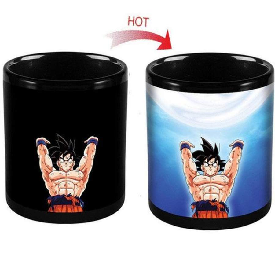 Dragon Ball Z / Super- Heat reactive mugs with Vegeta, Goku, and more