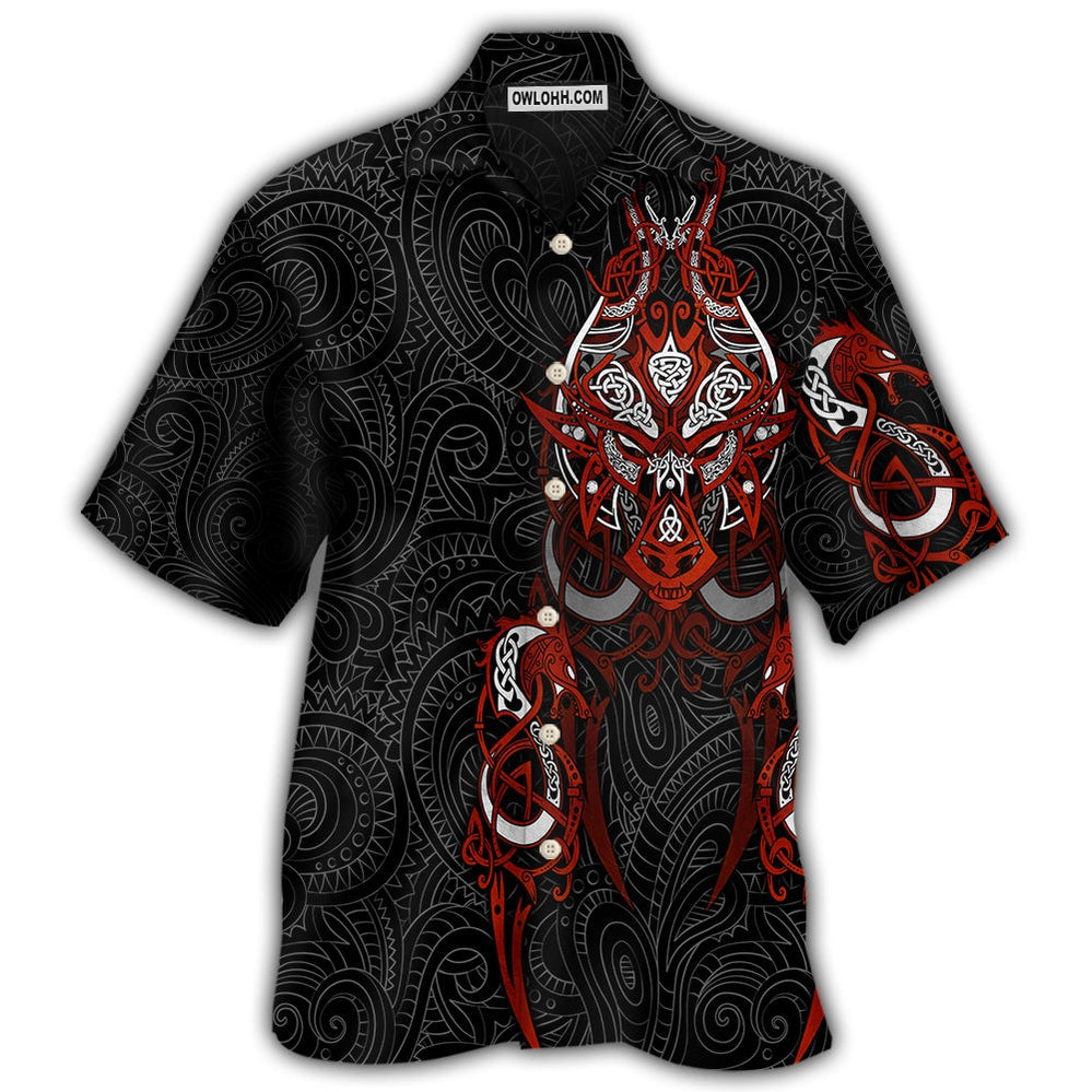 Viking Victory Life Style Cool Pattern – Hawaiian Shirt  – Owl Ohh